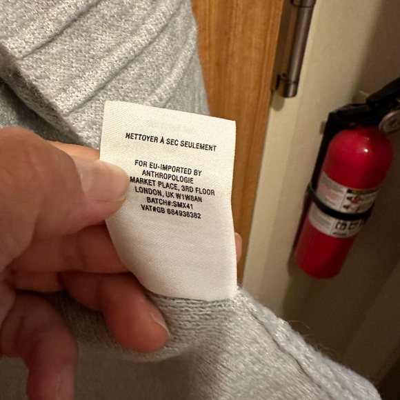 Anthropologie Michael Starts structured Sweater Coat Size Small - Picture 11 of 11